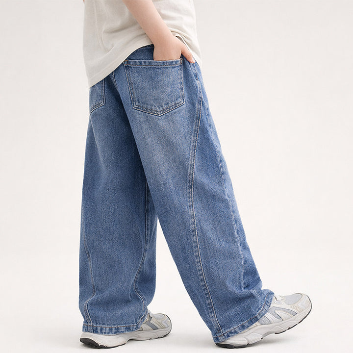 Unisex weite Jeans mit einzigartiger Nahtführung Echo Archiv