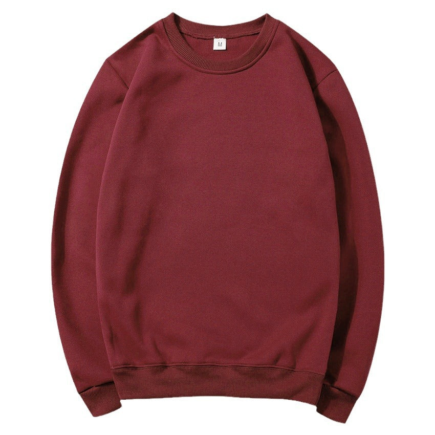 Unisex zeitloser Rundhals-Sweater ohne Kapuze mit angerauter Innenseite und verstärktem Nacken Echo Archiv