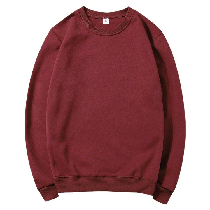 Unisex zeitloser Rundhals-Sweater ohne Kapuze mit angerauter Innenseite und verstärktem Nacken Echo Archiv