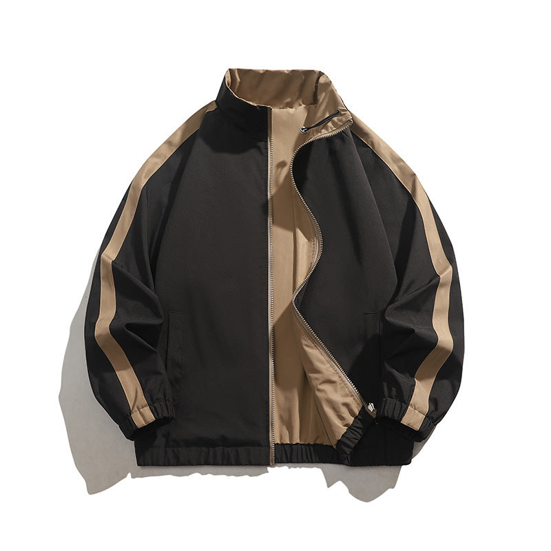 Herren Sportliche Übergangsjacke mit hohem Kragen Echo Archiv