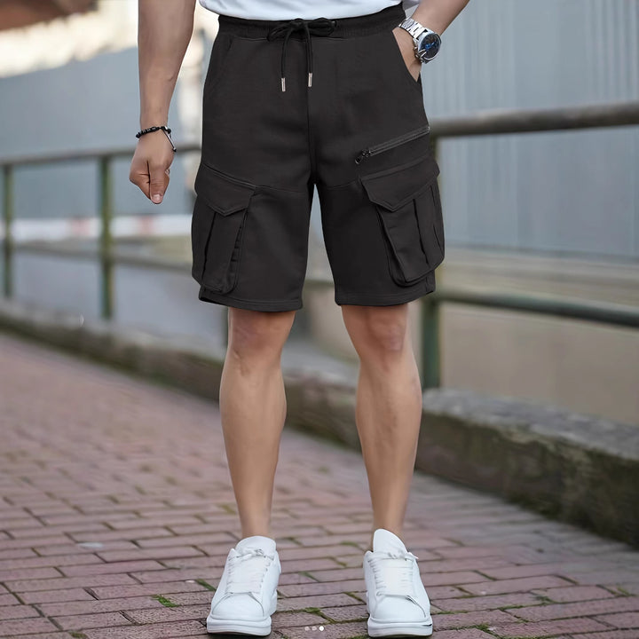 Herren Cargo-Shorts mit multifunktionalen Taschen und elastischem Bund Echoarchiv