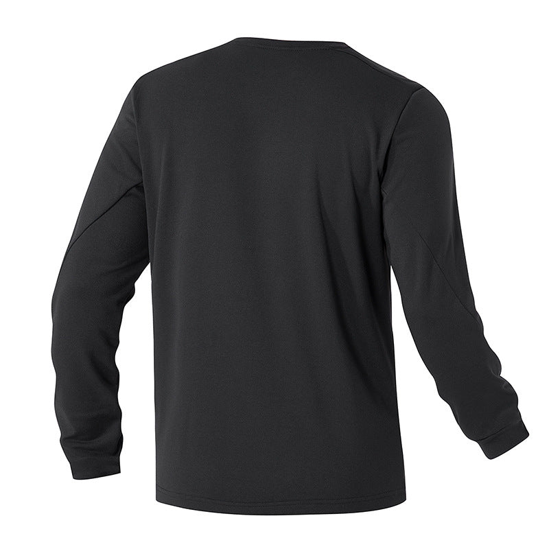 Herren funktionales Langarm-Shirt mit praktischer Brusttasche Echoarchiv