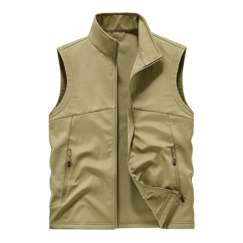 Herren Softshell-Weste mit Fleece-Innenfutter, winddicht und wasserabweisend Echo Archiv