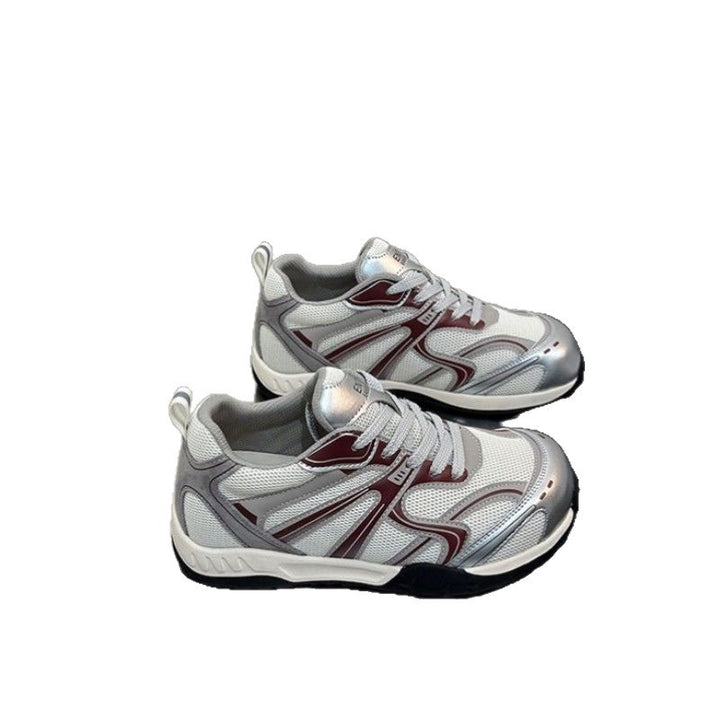 Damen Sportive Retro-Chunky-Sneaker mit atmungsaktivem Mesh und robuster Profilsohle Echo Archiv