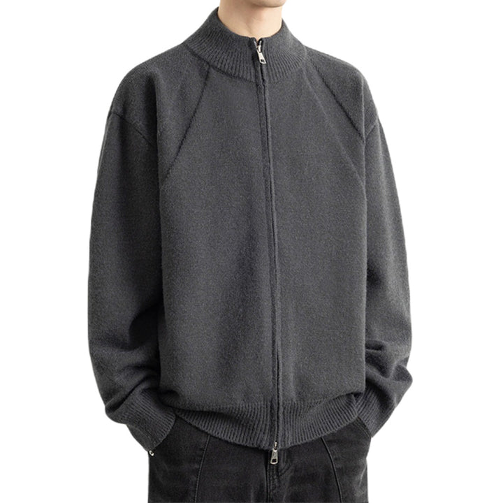 Herren Stilvolle Strickjacke mit Reißverschluss Echo Archiv