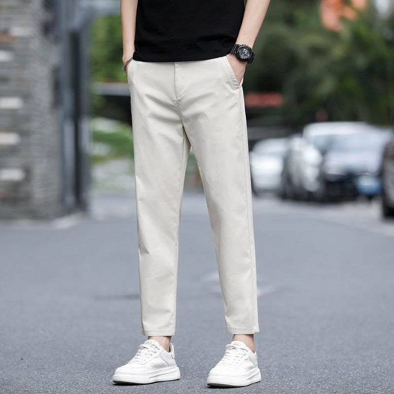Herren Modische Chino-Hose mit elastischem Bund Echo Archiv