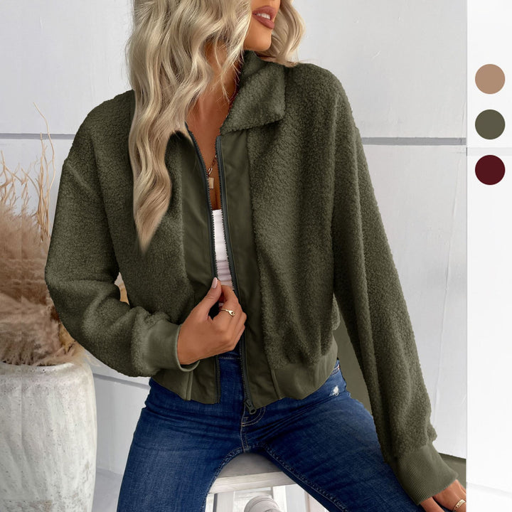 Damen Kuschelige Fleece-Jacke Echo Archiv