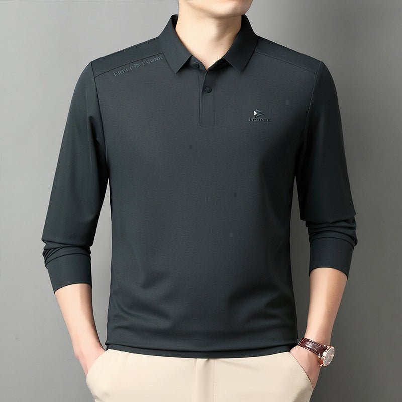 Herren Poloshirt mit funktionalem Design und atmungsaktiver Struktur Echoarchiv
