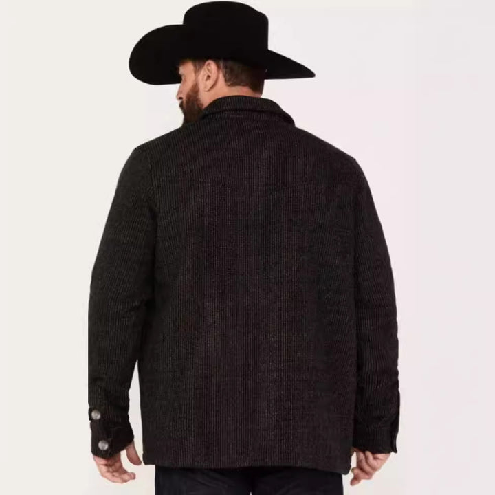 Herren strukturierte Utilityjacke mit praktischen Taschen Echoarchiv