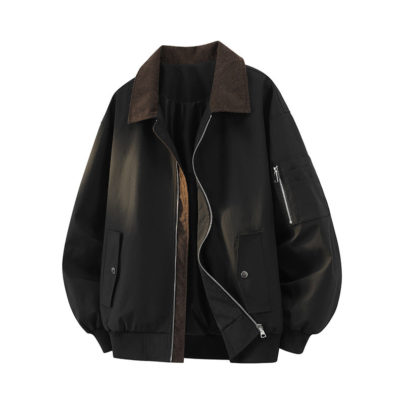Damen Modische Übergangsjacke mit hohem Kragen Echo Archiv