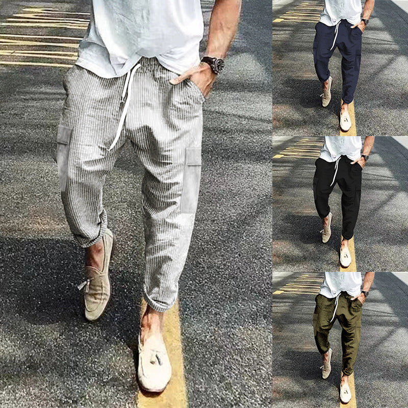 Herren lässige Cargo-Hosen mit praktischen Taschen Echoarchiv