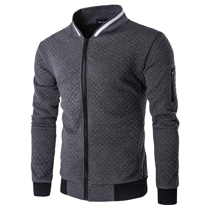 Herren Steppjacke mit modernem Kragen Echoarchiv