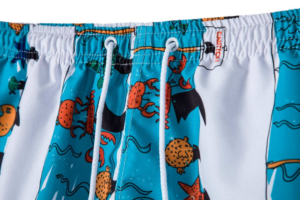 Herren Badeshorts mit exklusivem maritimem Design Echoarchiv