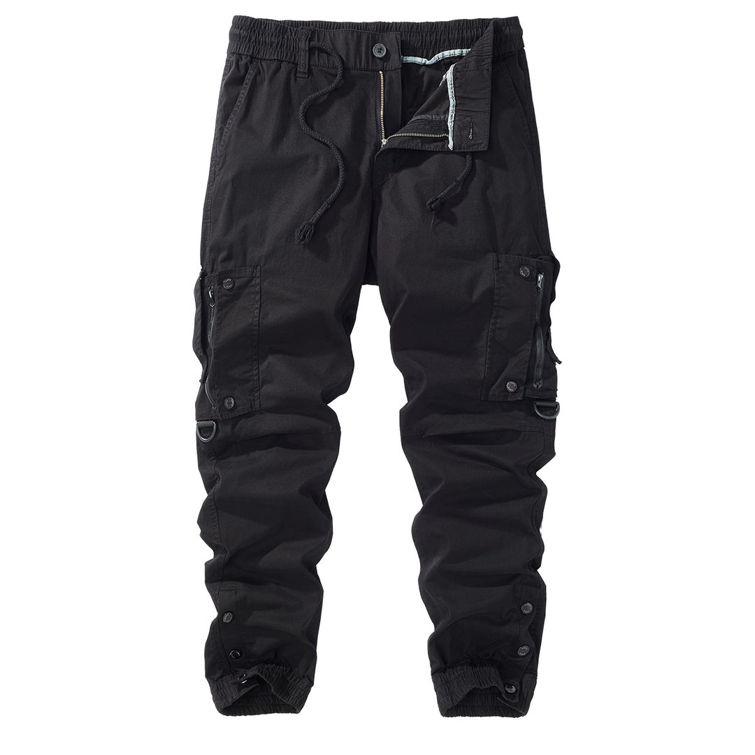 Herren Cargo-Jogginghose mit elastischem Bund, Reißverschluss-Cargotaschen und verstellbarem Saum Echo Archiv