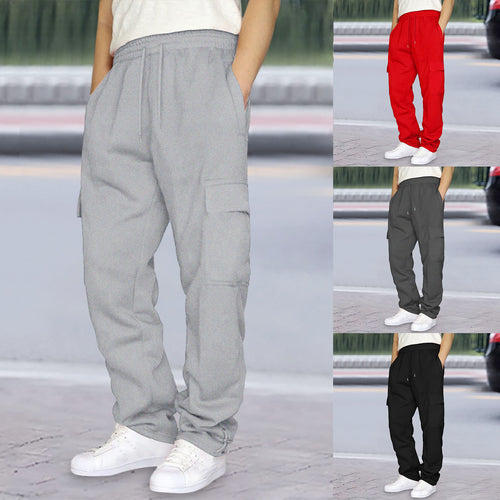 Herren nan Cargo-Jogginghose mit elastischem Bund, Kordelzug und verstellbarem Saum Echo Archiv