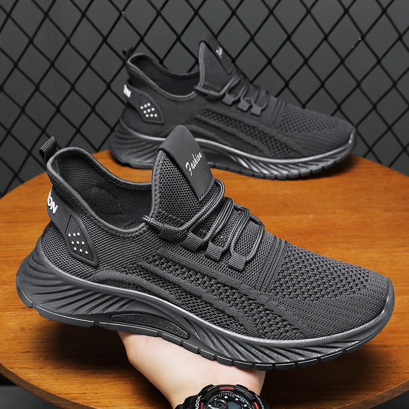 Damen nan nahtloser Flyknit-Comfort-Laufschuh mit elastischem Sockeneinstieg und reaktiver Leichtlaufsohle Echo Archiv