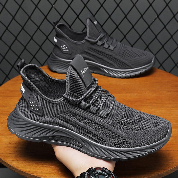 Damen nan nahtloser Flyknit-Comfort-Laufschuh mit elastischem Sockeneinstieg und reaktiver Leichtlaufsohle Echo Archiv