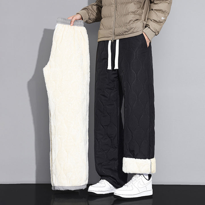 Damen Plüschige und bequeme Relaxed Fit Jogginghose