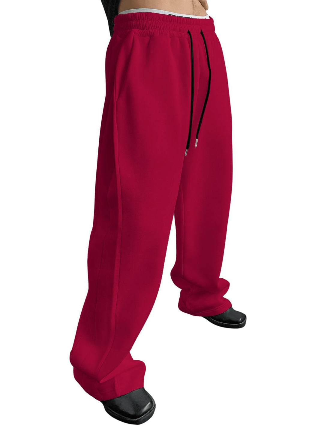 Herren nan lockere Oversize Jogginghose mit elastischem Bund und Kordelzug Echo Archiv