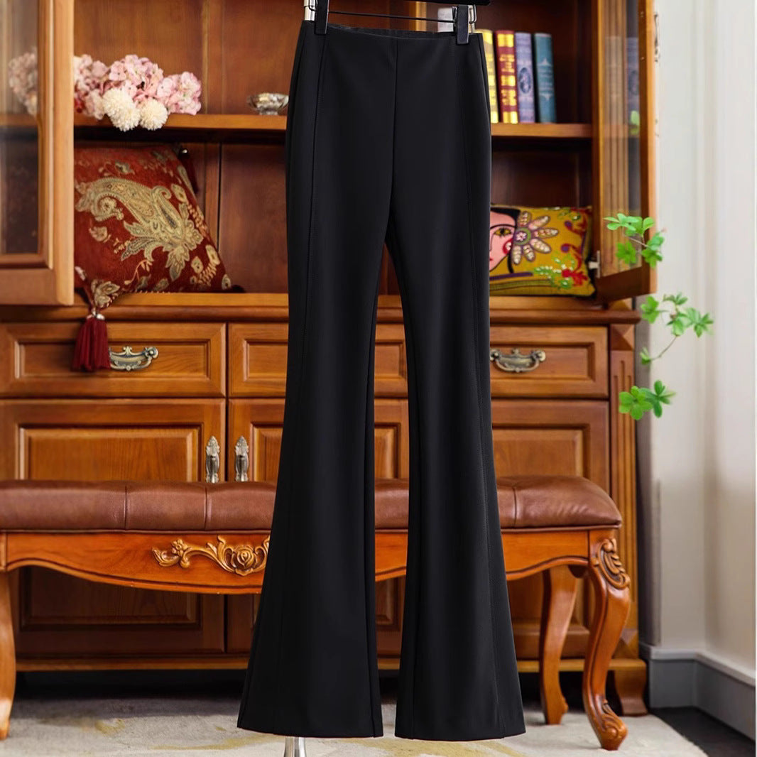 Damen Elegante und figurbetonte Palazzo-Hose Echoarchiv