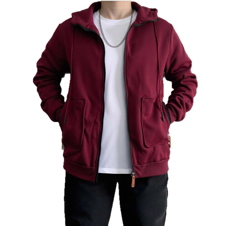 Herren Sportliche Fleecejacke Echo Archiv