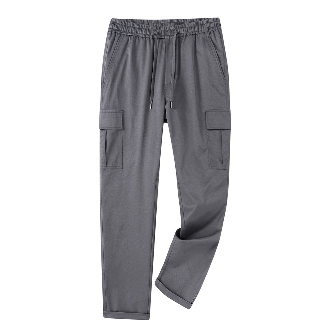 Herren bequeme Cargo-Hose mit elastischem Bund und praktischen Taschen Echoarchiv