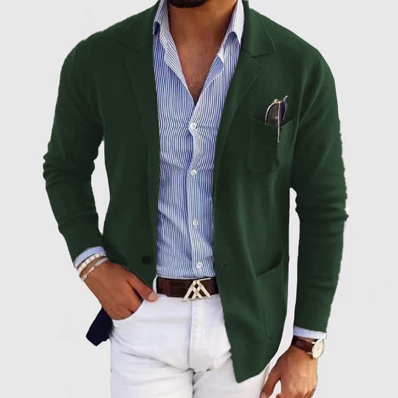 Herren elegante Strickjacke Echoarchiv