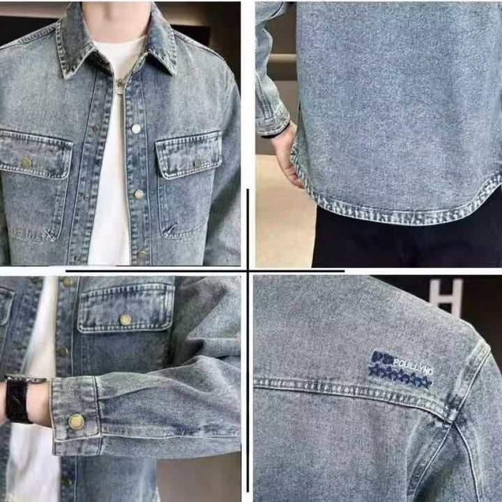 Herren Denim Überhemd Echo Archiv 1787799486