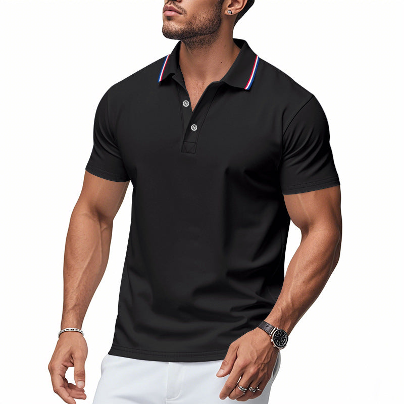 Herren Poloshirt mit modernem Kragen und feuchtigkeitsregulierender Technologie Echoarchiv