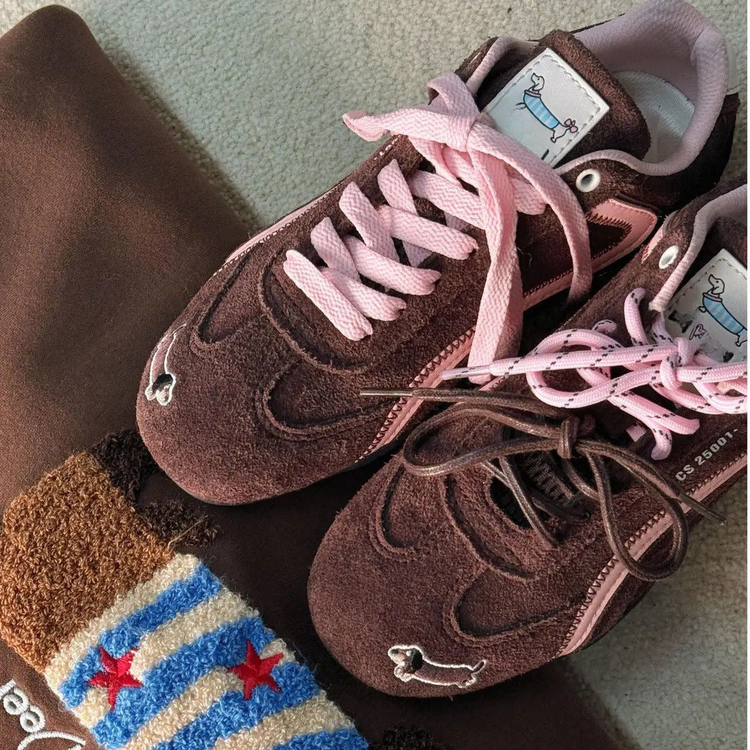 Damen Bequeme Sneaker mit dekorativer Schleife und atmungsaktiver Mesh-Oberfläche Echo Archiv