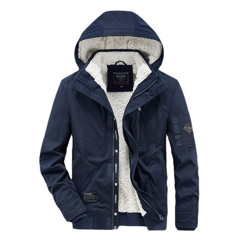 Herren technische Übergangsjacke mit warmem Innenfutter Echoarchiv