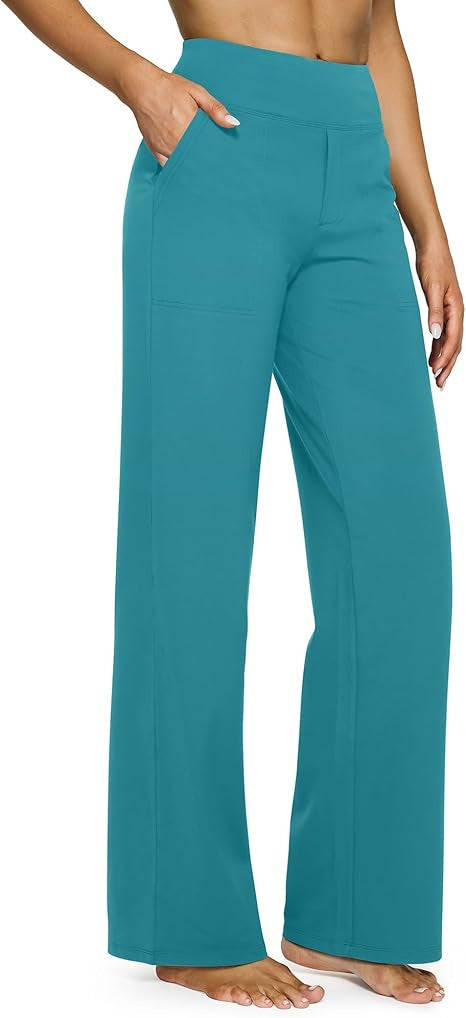 Damen Weitgeschnittene Lounge-Hose mit elastischem Bund Echoarchiv