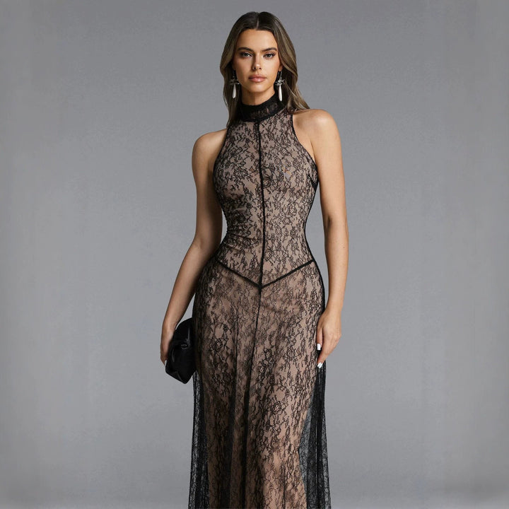 Damen Spitzen Abendkleid Echo Archiv
