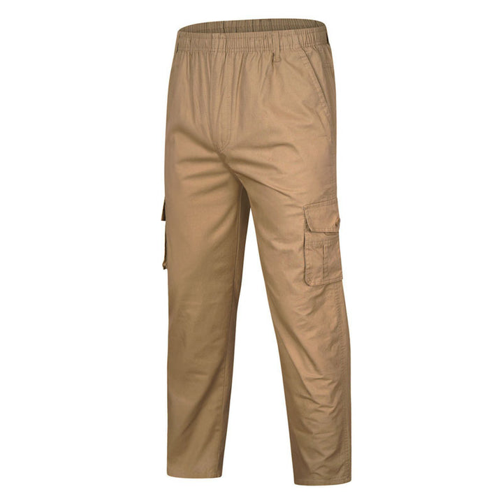 Herren locker sitzende Cargo‑Hose mit elastischem Bund und Mehrfach‑Taschen Echo Archiv