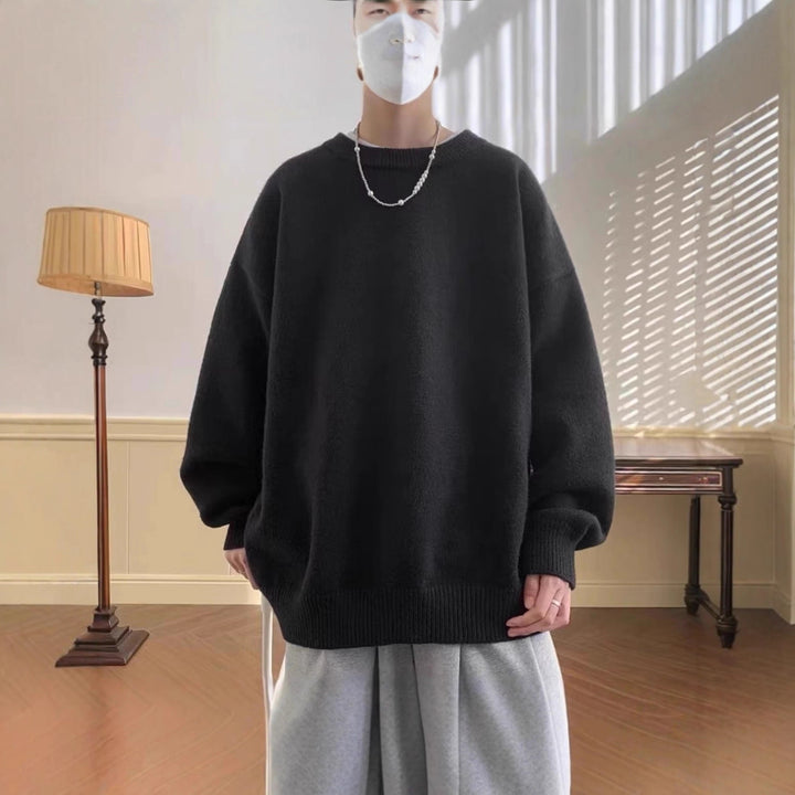 Damen Bequemer Oversized Pullover Echoarchiv