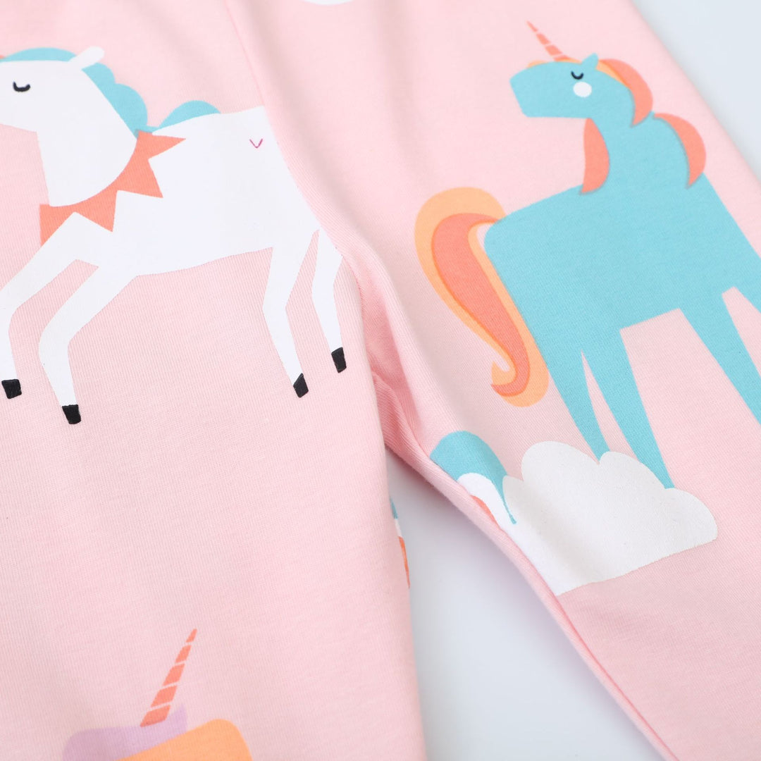Mädchen Leggings mit bunten Einhorn-Designs Echo Archiv