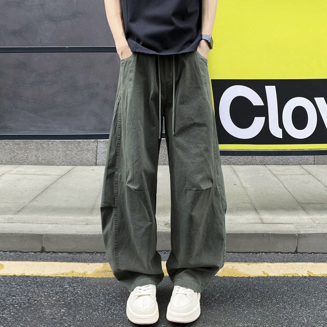 Herren Lässige Oversized-Hose Echoarchiv