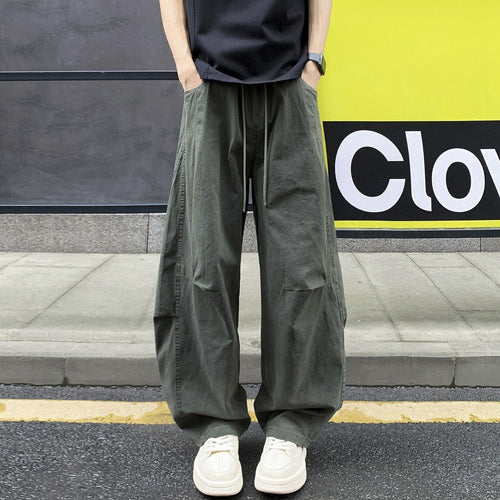 Herren Lässige Oversized-Hose Echoarchiv