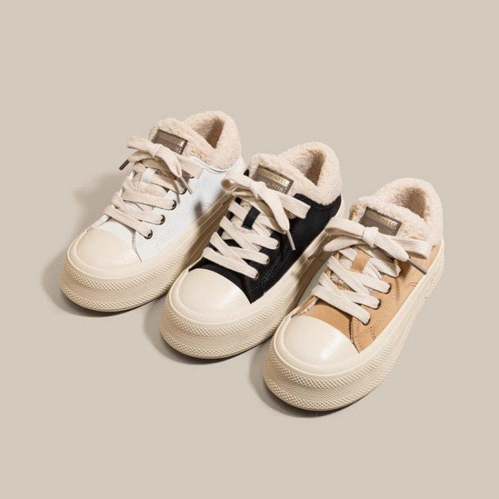 Damen Winterliche Sneaker mit kuscheligem Futter und rutschfester Sohle Echo Archiv
