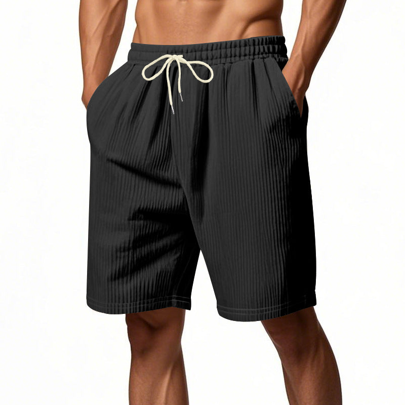 Herren lässige Shorts mit elastischem Bund und praktischen Seitentaschen Echoarchiv