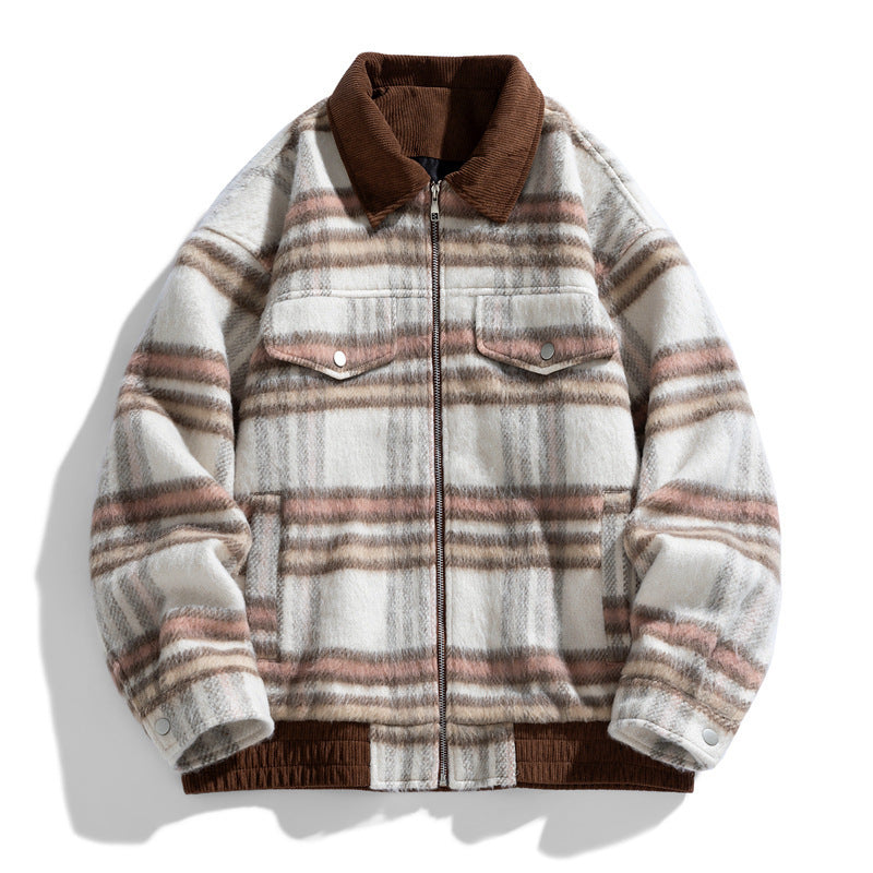 Herren Gemütliche Karojacke Echo Archiv