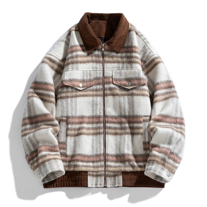 Herren Gemütliche Karojacke Echo Archiv