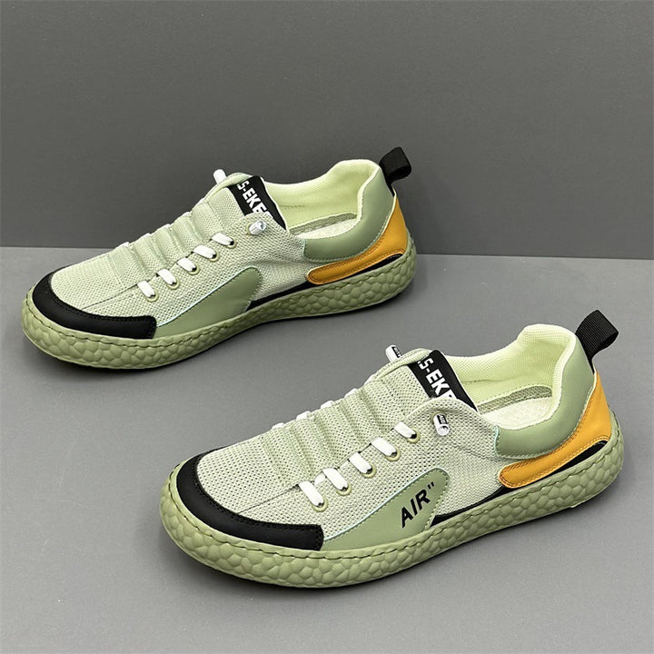 Herren Leichter atmungsaktiver Mesh-Sneaker mit strukturierter Air-Optik-Sohle Echoarhiv