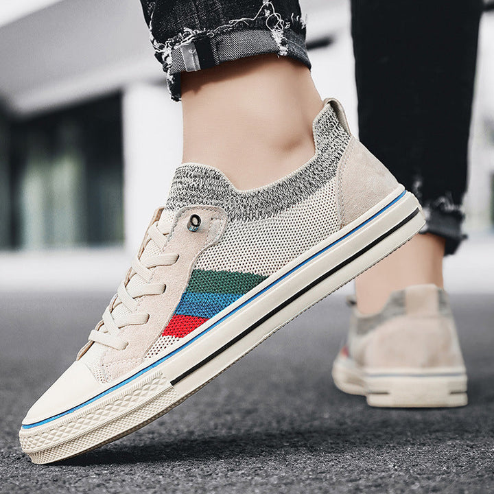 Damen Sneakers mit atmungsaktiver Netzstruktur und modischen Streifenelementen Echo Archiv