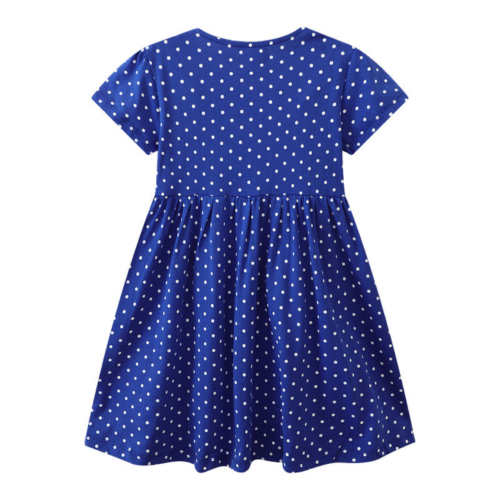 Mädchen Freizeitkleid mit niedlichem Dinosaurier-Motiv Echo Archiv
