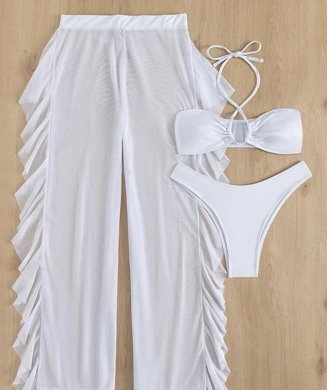 Damen Bikini-Set mit luftiger Rüschenhose Echo Archiv