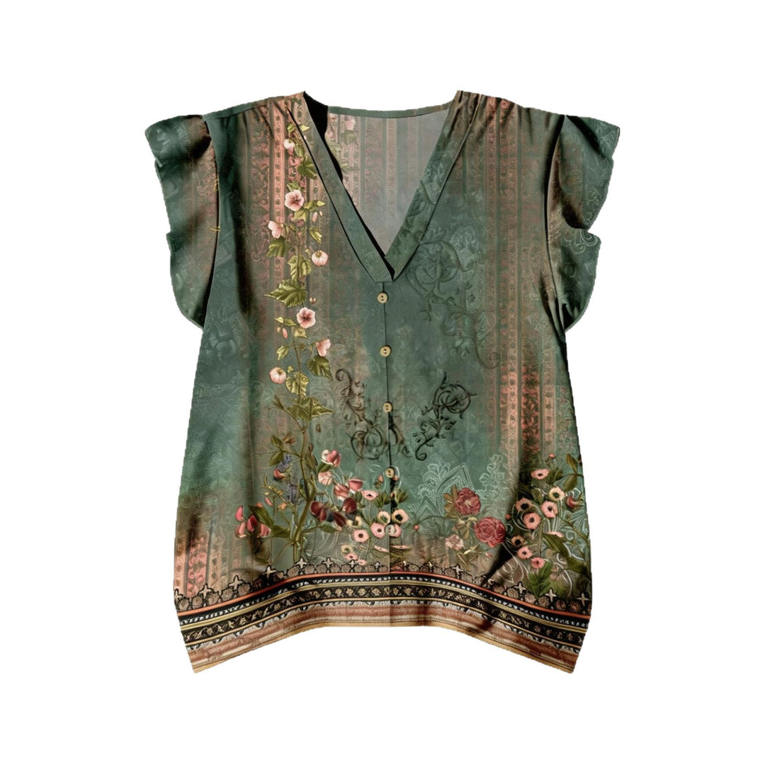 Damen Bluse mit floralem Muster Echo Archiv