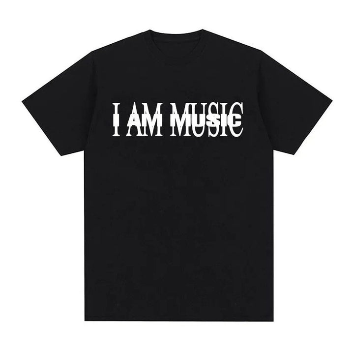 Damen T-Shirt mit modernem Typografie-Druck Echo Archiv