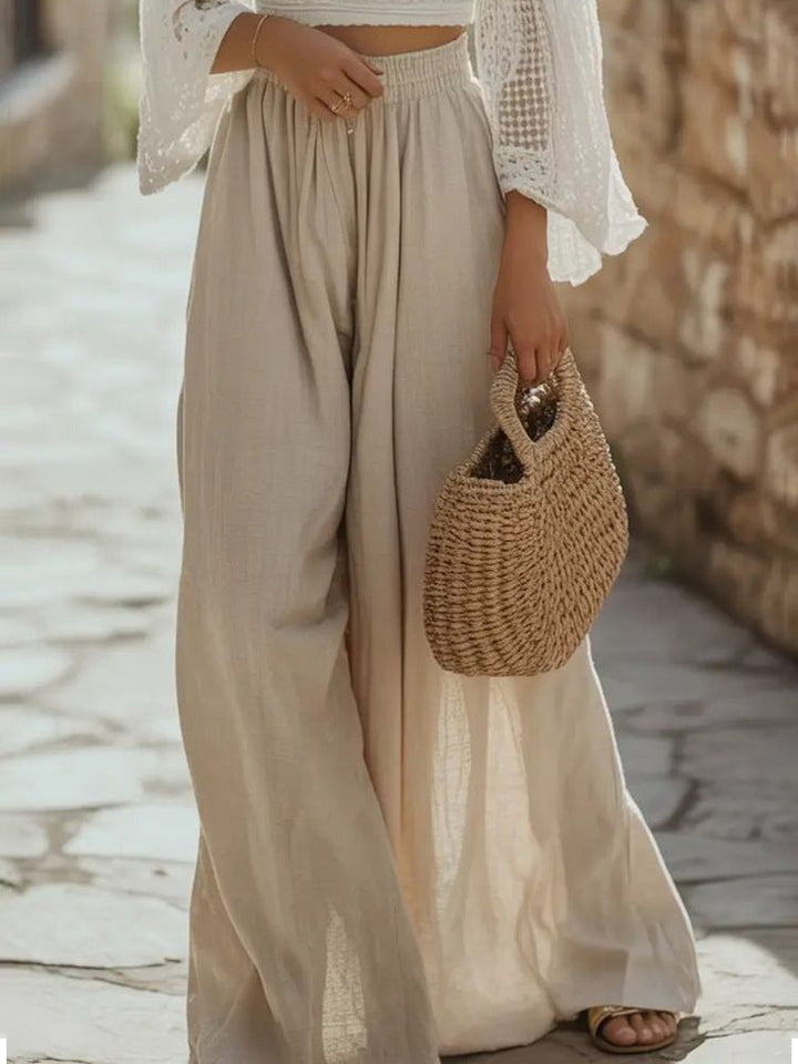 Damen weite Leinenhose Echoarchiv
