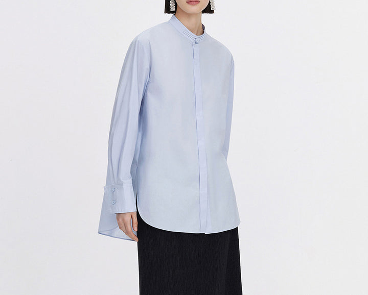Damen Elegante und modische Oversized Bluse Echoarchiv